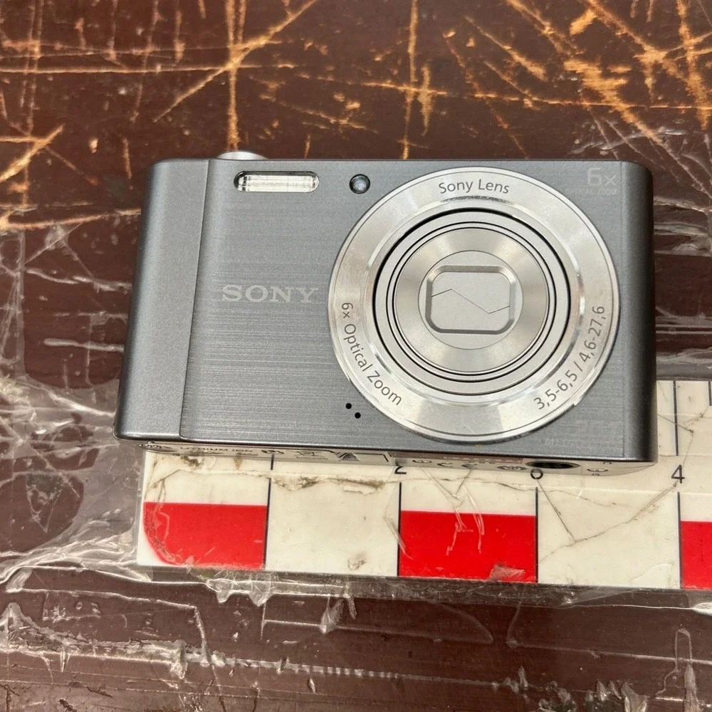 Sony Cyber-shot DSC-W810 Digital Camera Silver 20.1MP Digicam Y2K Tested No Card